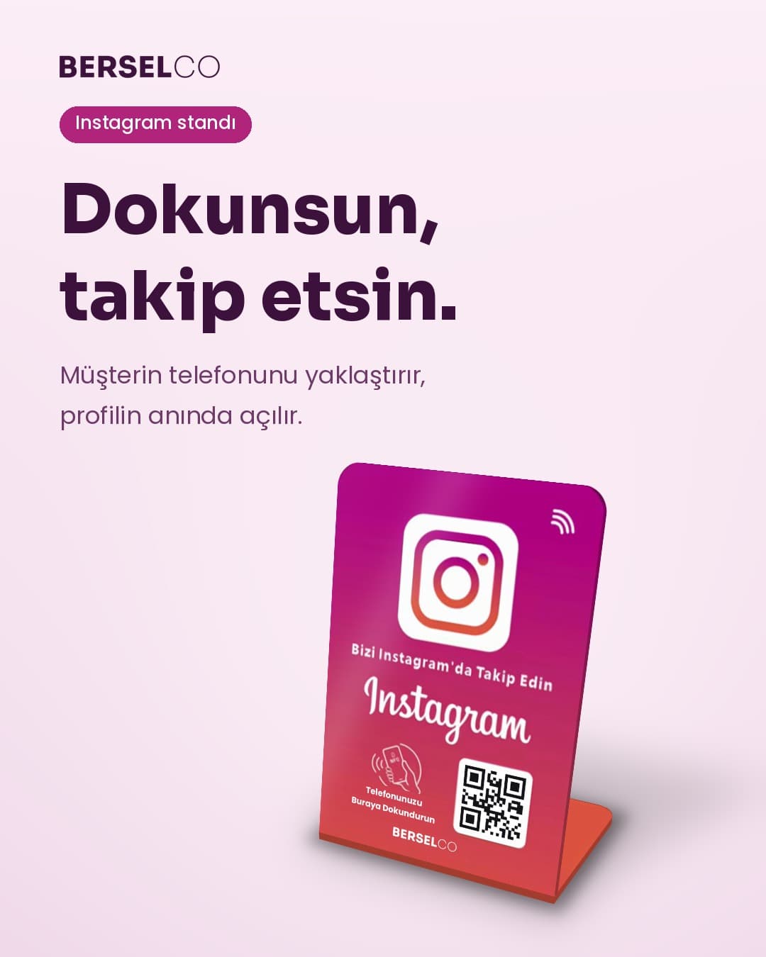 Instagram Takipçi Standı - Dokunsun, takip etsin